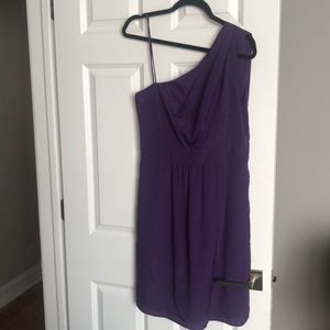 One shoulder dress